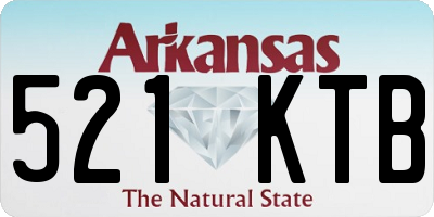 AR license plate 521KTB