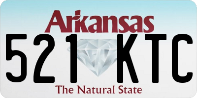 AR license plate 521KTC