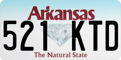 AR license plate 521KTD