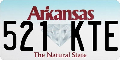 AR license plate 521KTE