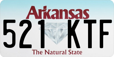AR license plate 521KTF