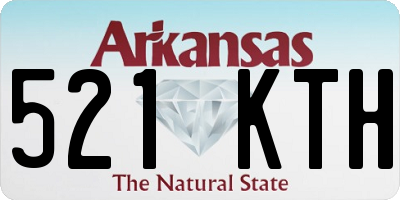 AR license plate 521KTH