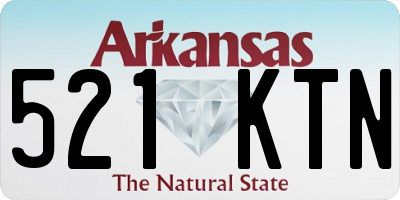 AR license plate 521KTN