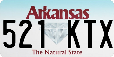 AR license plate 521KTX