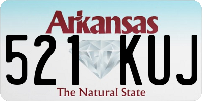 AR license plate 521KUJ