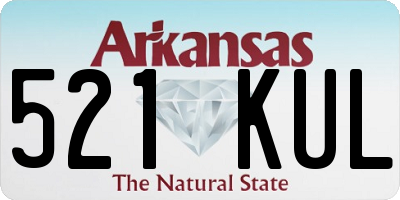 AR license plate 521KUL