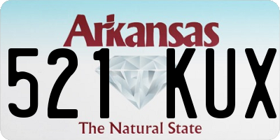 AR license plate 521KUX