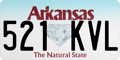 AR license plate 521KVL