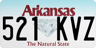 AR license plate 521KVZ