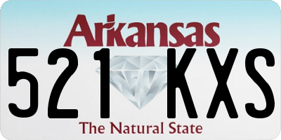 AR license plate 521KXS