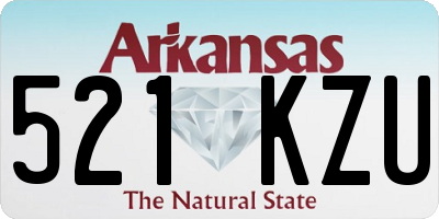 AR license plate 521KZU