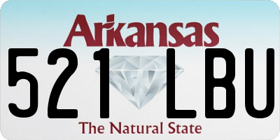 AR license plate 521LBU