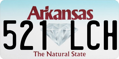 AR license plate 521LCH
