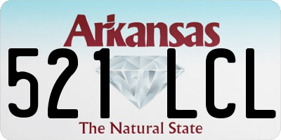 AR license plate 521LCL