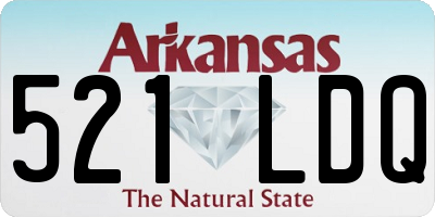 AR license plate 521LDQ
