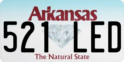 AR license plate 521LED