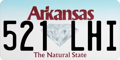 AR license plate 521LHI