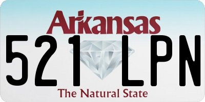 AR license plate 521LPN