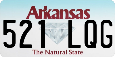 AR license plate 521LQG