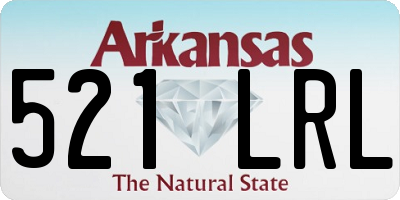 AR license plate 521LRL