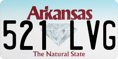 AR license plate 521LVG