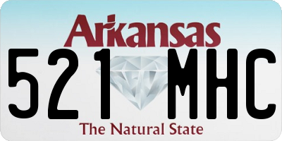AR license plate 521MHC