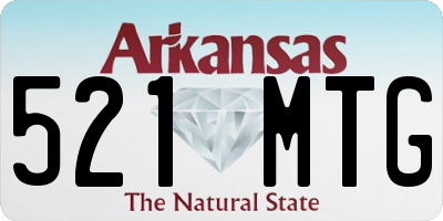 AR license plate 521MTG
