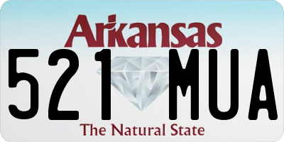 AR license plate 521MUA