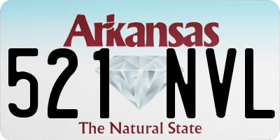 AR license plate 521NVL