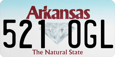 AR license plate 521OGL