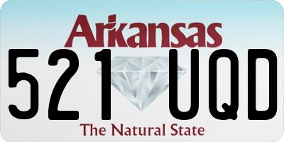 AR license plate 521UQD