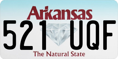 AR license plate 521UQF