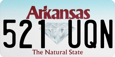 AR license plate 521UQN