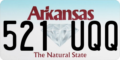 AR license plate 521UQQ