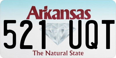 AR license plate 521UQT