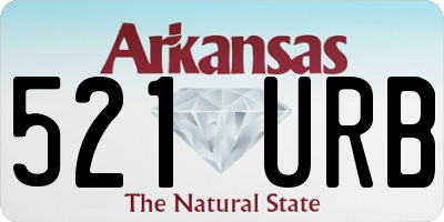 AR license plate 521URB