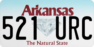 AR license plate 521URC