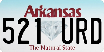 AR license plate 521URD