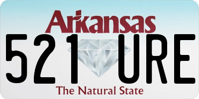 AR license plate 521URE