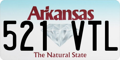 AR license plate 521VTL