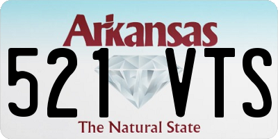 AR license plate 521VTS