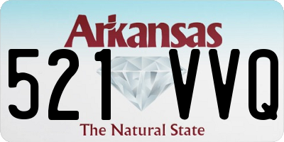 AR license plate 521VVQ