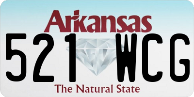 AR license plate 521WCG