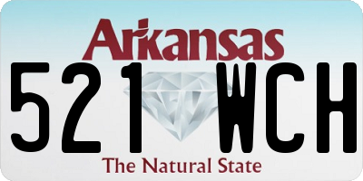 AR license plate 521WCH
