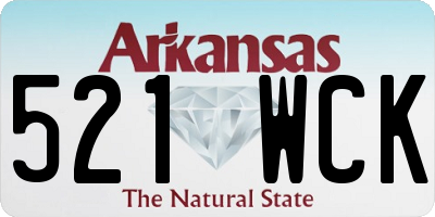 AR license plate 521WCK