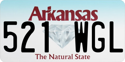 AR license plate 521WGL