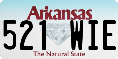 AR license plate 521WIE