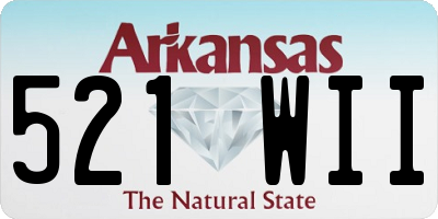 AR license plate 521WII