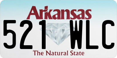 AR license plate 521WLC