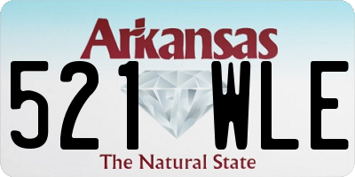 AR license plate 521WLE